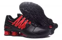 hommes nike shox avenue prm se 803-802 red line black